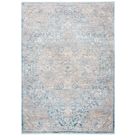 Safavieh 8 x 10 ft. Dream 412M Power Loomed Rectangle Area Rug Blue & Grey DRM412M-8